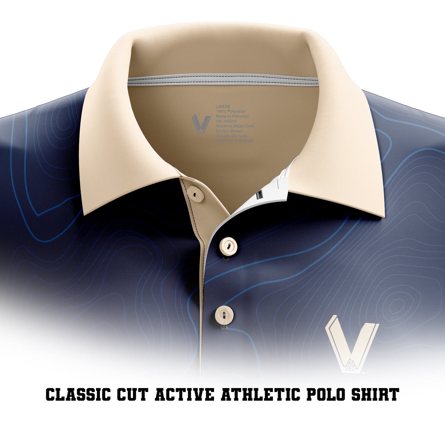 Antimicrobial Polo for a Fresh Fishing Experience Vikings Gear