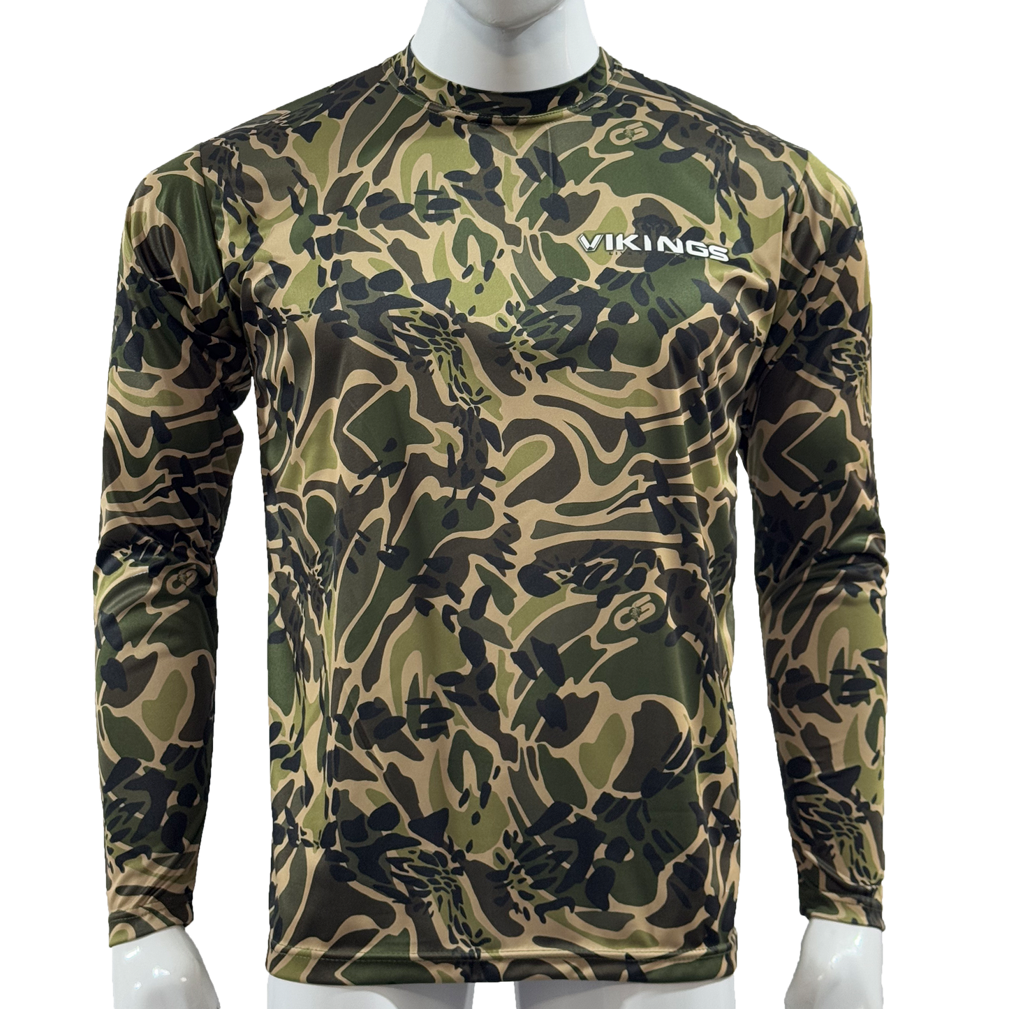 Prym1 Camo SlateHue Stealth Performance Fishing Shirt
