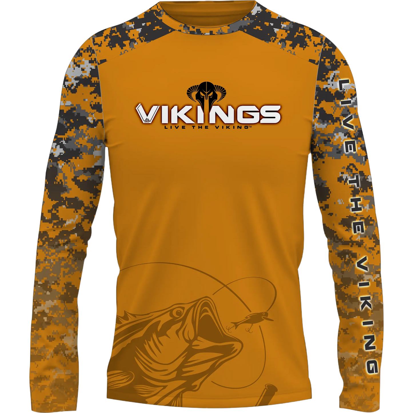 Vikings Long sleeve Performance Fishing shirt - Vikings Gear