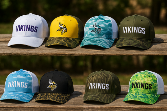 vikings gear fishing hats