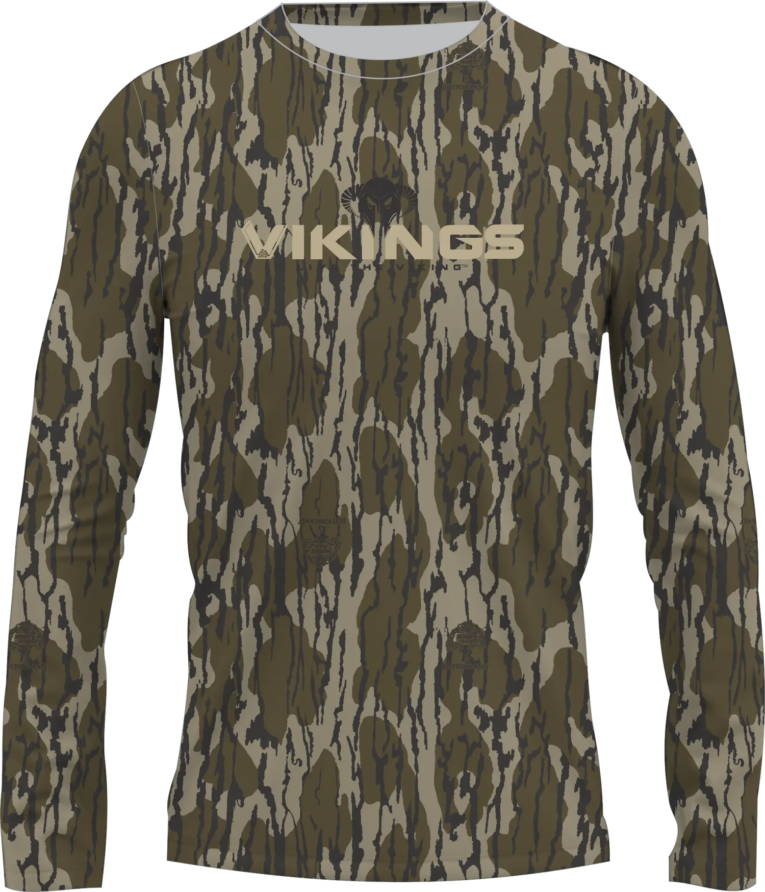 Mossy-Oak-Bottomland-Camo-Hunting-Shirts Vikings Gear