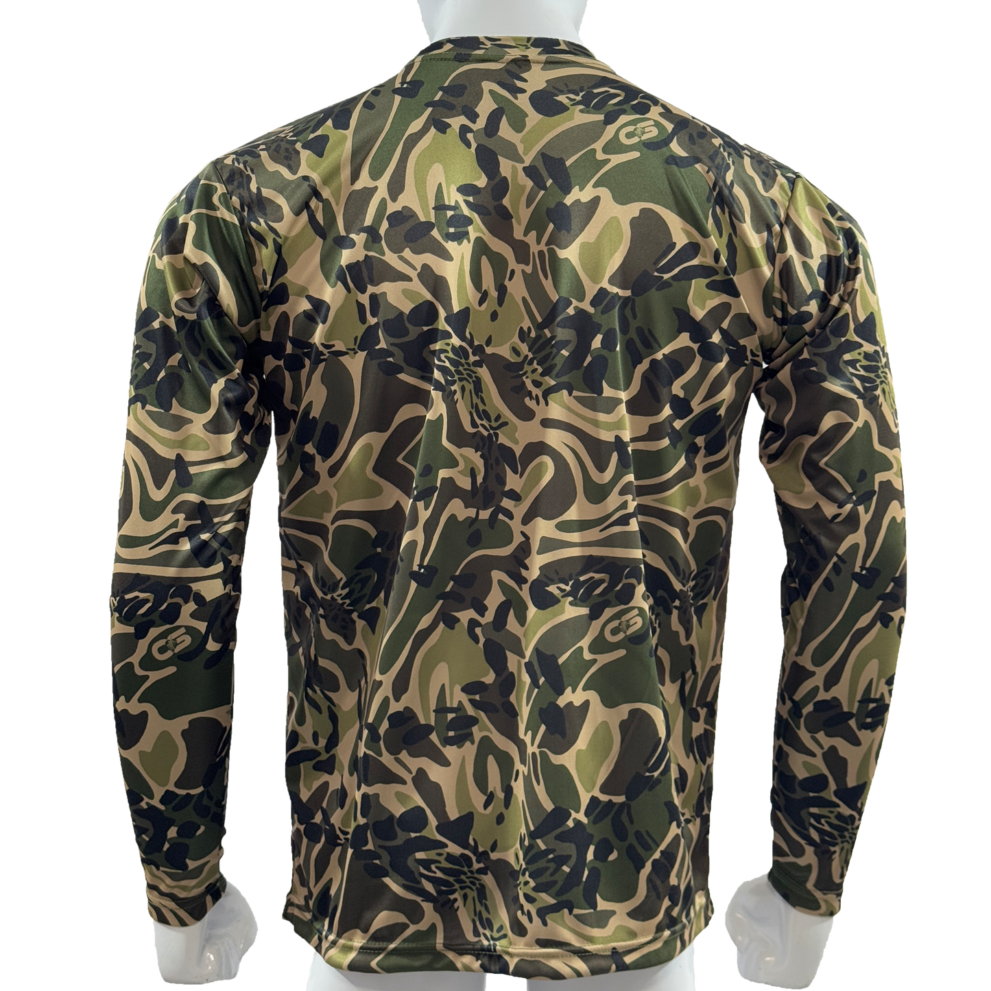 Prym1 Camo SlateHue Stealth Performance Fishing Shirt