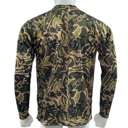 Prym1 Camo SlateHue Stealth Performance Fishing Shirt