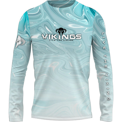 Vikings Long sleeve Performance Fishing shirt - Vikings Gear