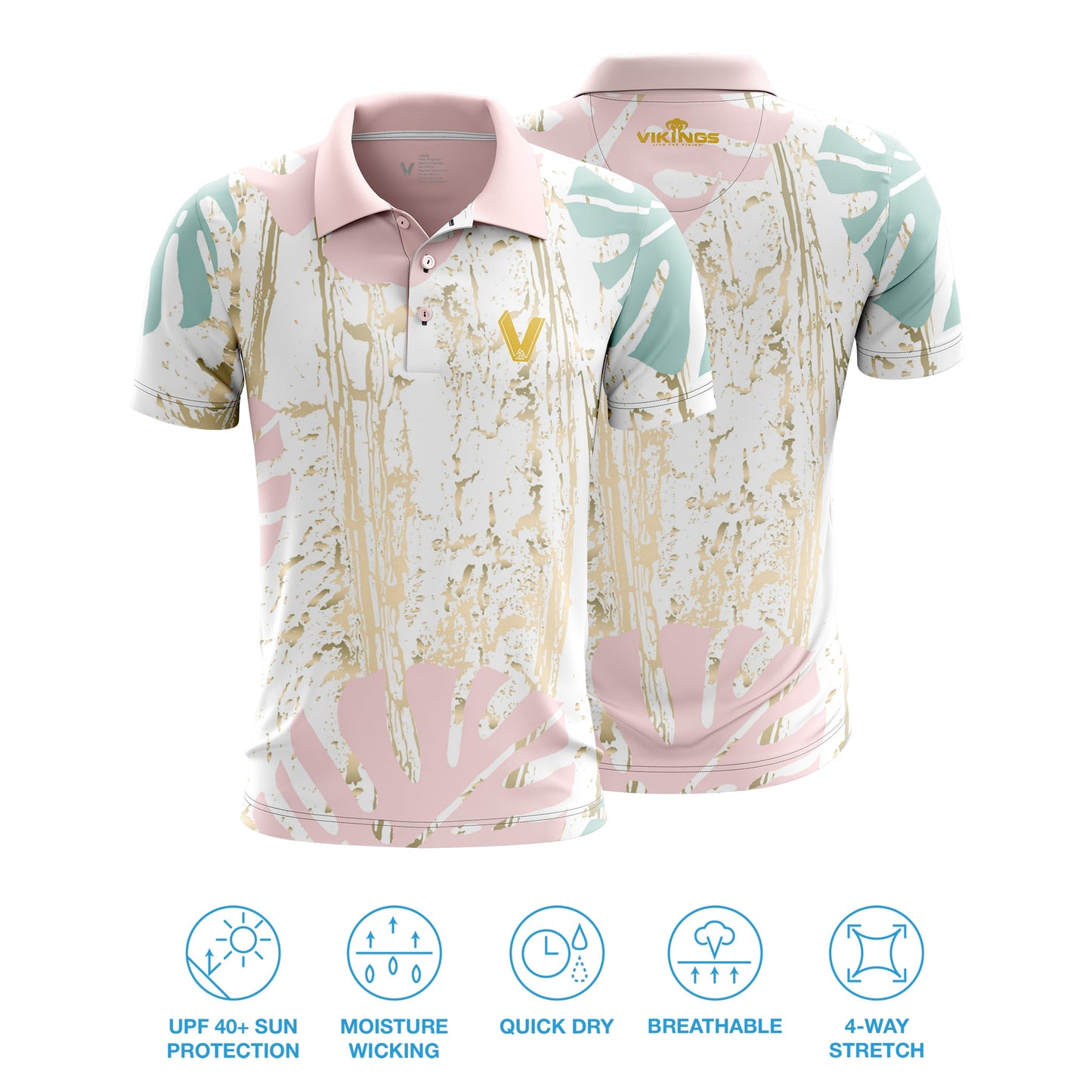 Quick-Dry Polo for Anglers Who Never Stop VIKINGS GEAR