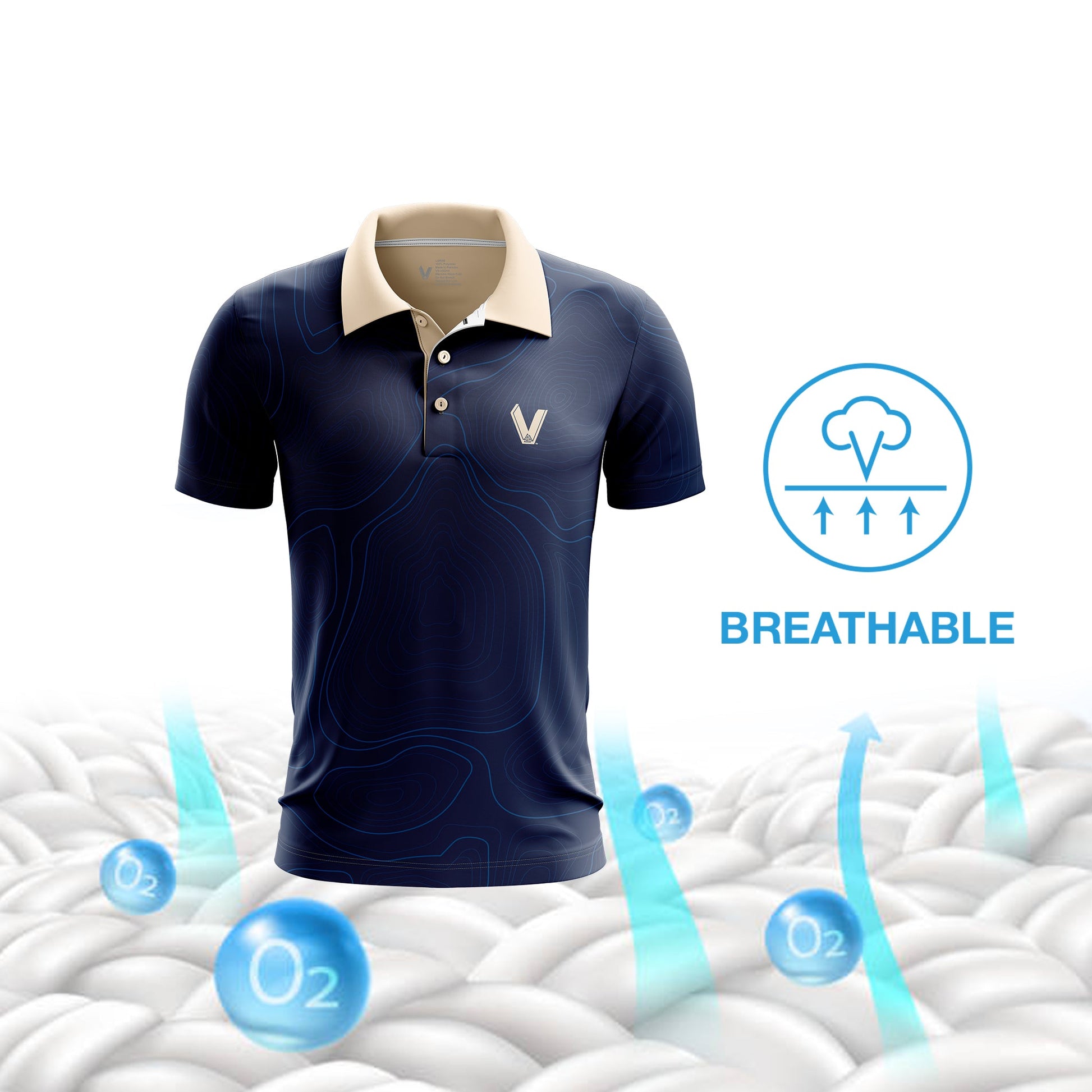 Antimicrobial Polo for a Fresh Fishing Experience Vikings Gear