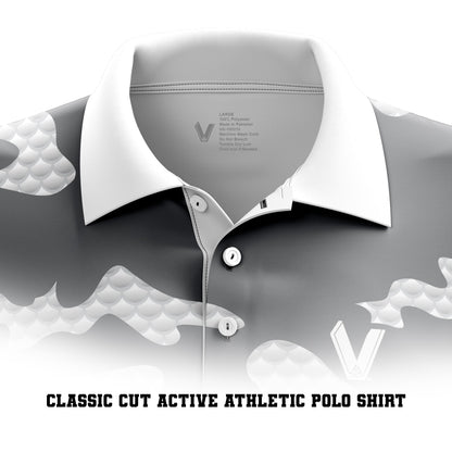 Fishing polo neck line