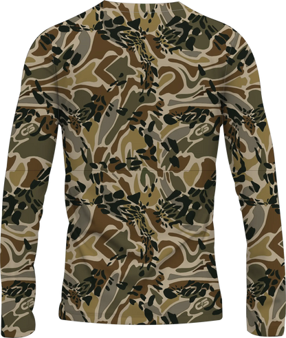 Prym 1 Camo SlateHue Stealth Performance Shirt - Vikings Gear