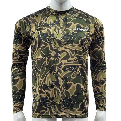 Prym1 Camo SlateHue Stealth Performance Fishing Shirt