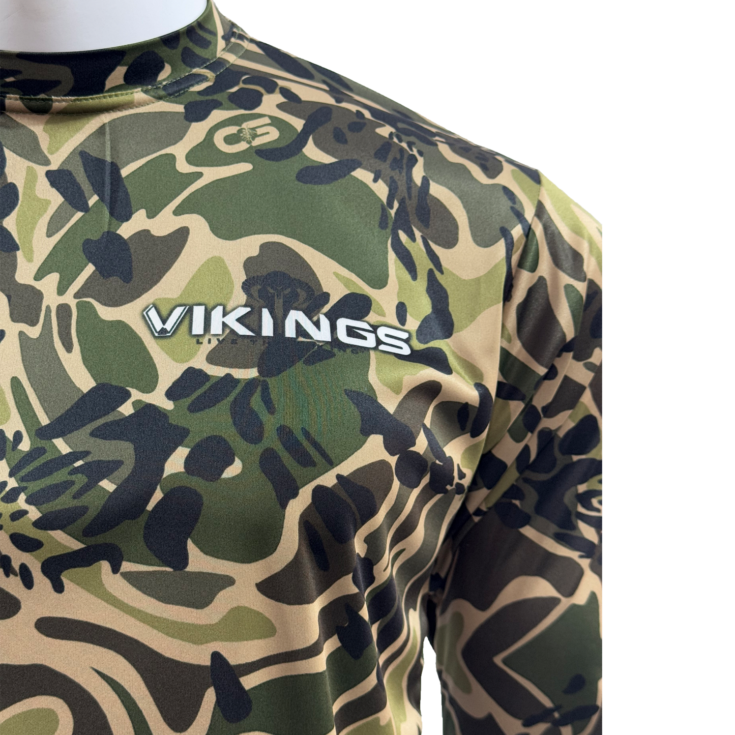 Prym1 Camo SlateHue Stealth Performance Fishing Shirt