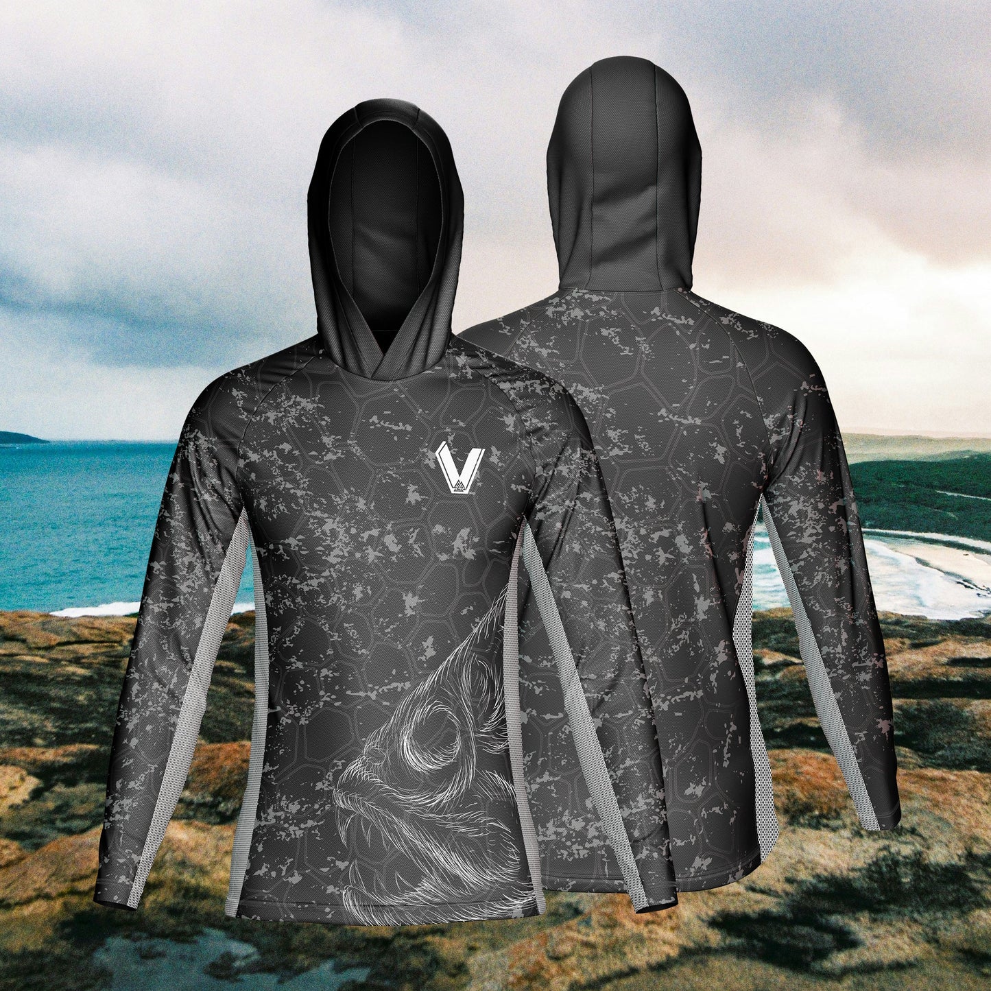 Premium Hooded Fishing Shirts for Ultimate Comfort & Sun Protection VIKINGS GEAR