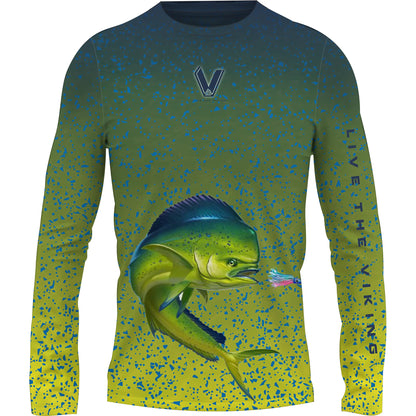 Long Sleeve Mahi Mahi shirt - Vikings Gear