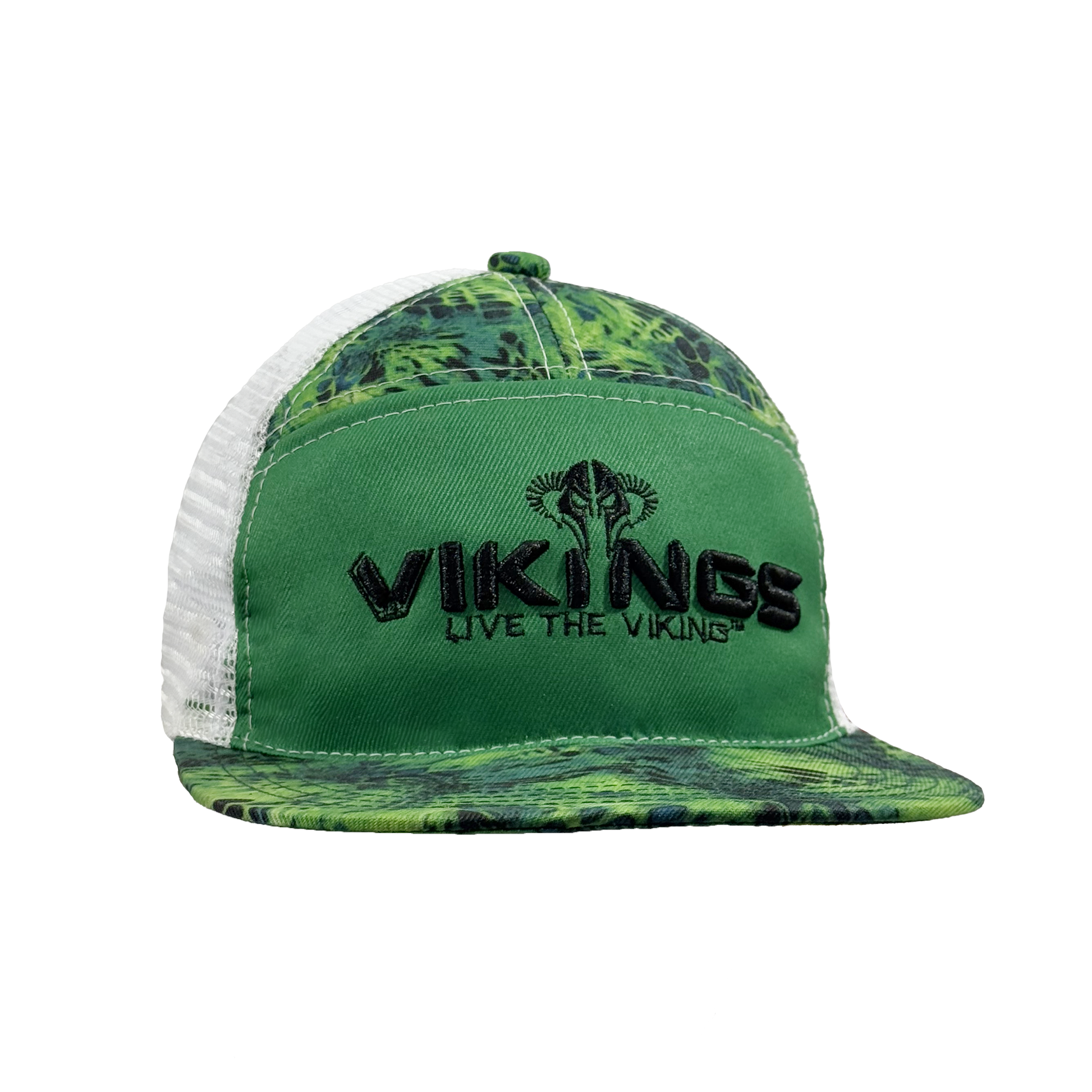 Prym1 Camo Fishing Trucker Hat VIKINGS GEAR