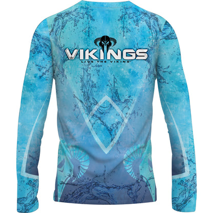 Vikings Long sleeve Performance Fishing shirt - Vikings Gear