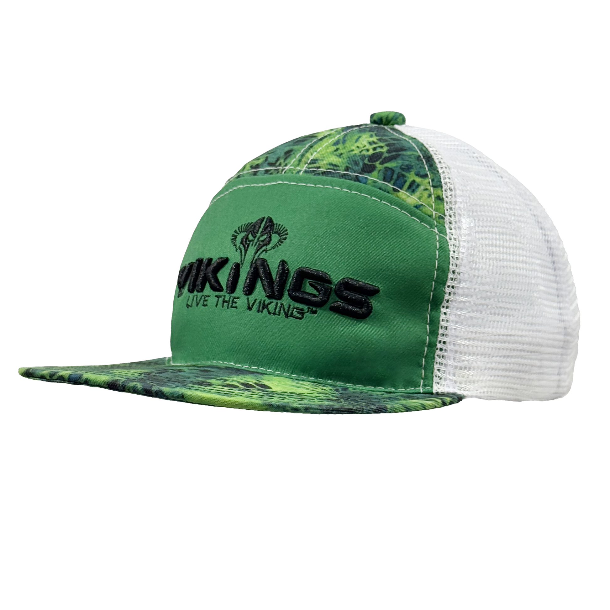 Prym1 Camo Fishing Trucker Hat VIKINGS GEAR