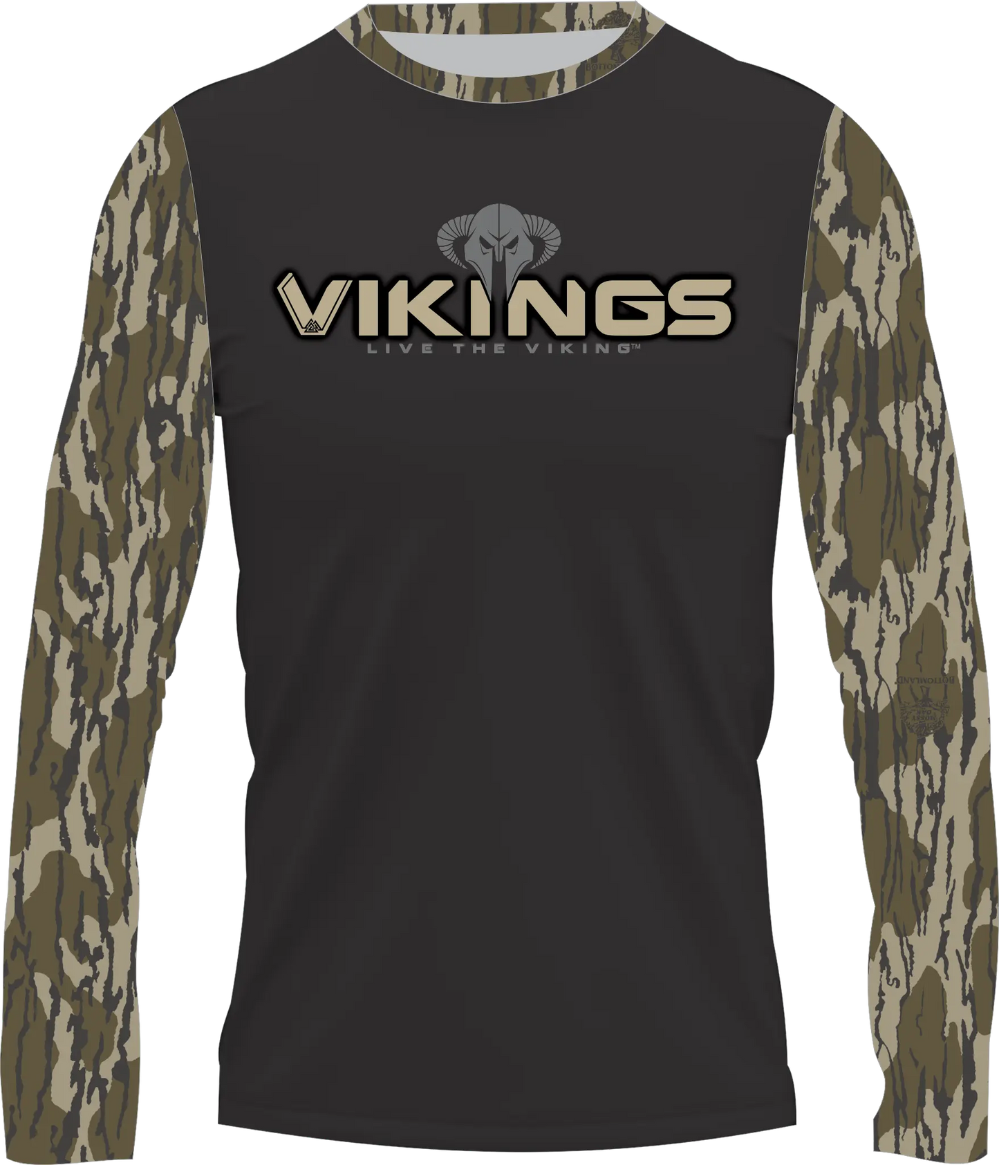 Mossy Oak Bottomland Camo Forest Hunting Shirt - Vikings Gear