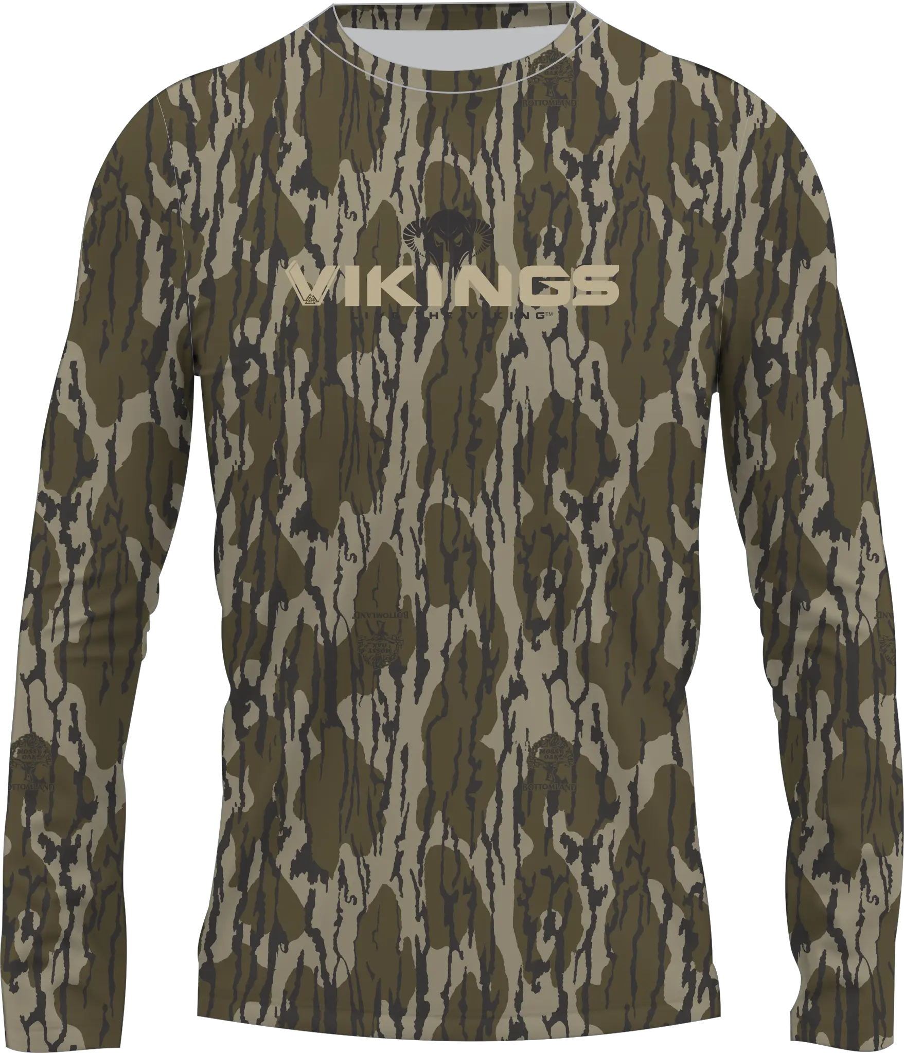 mossy oak bottomland camo shirt