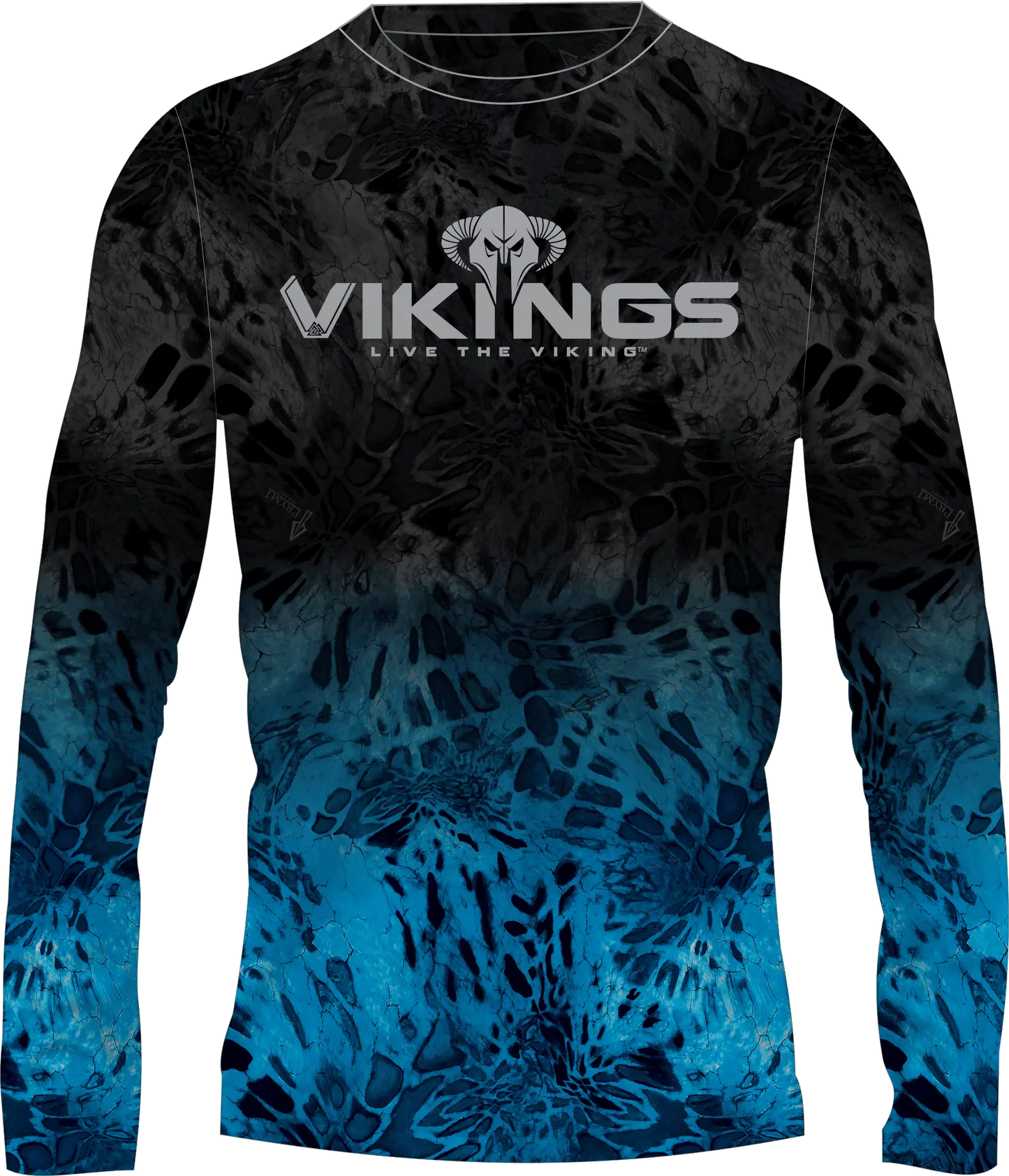 Prym 1 Camo AquaBlend Performance Shirt - Vikings Gear