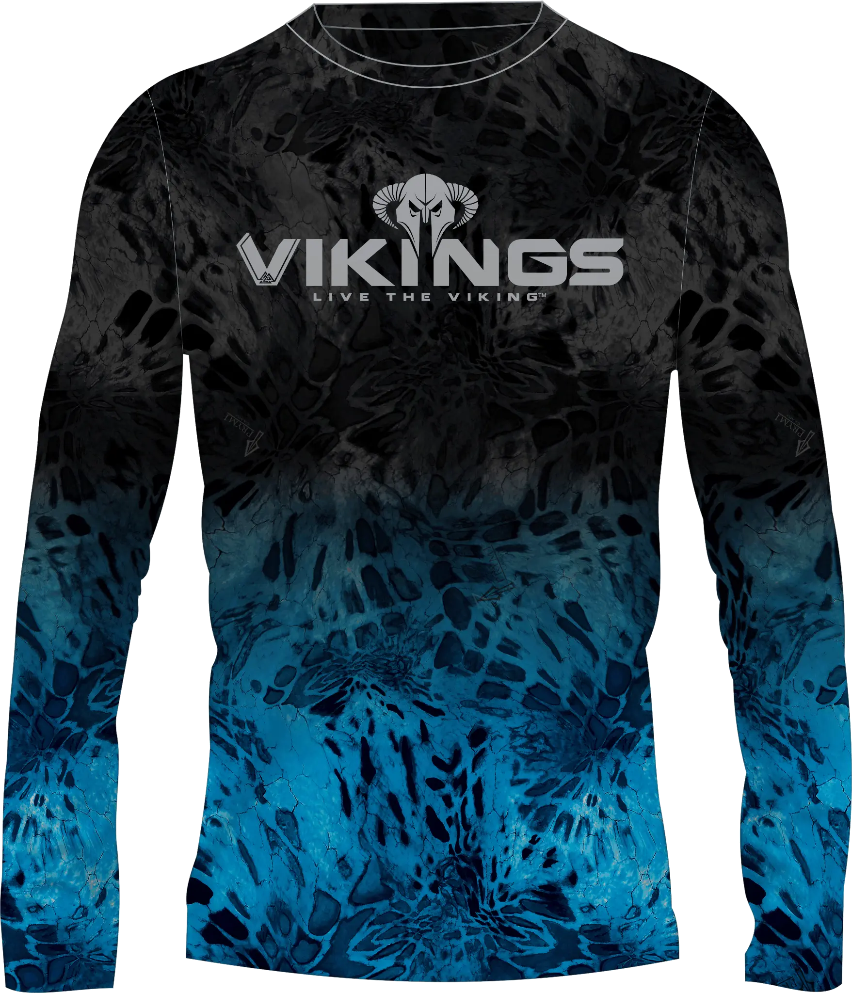 Prym 1 Camo AquaBlend Performance Shirt - Vikings Gear