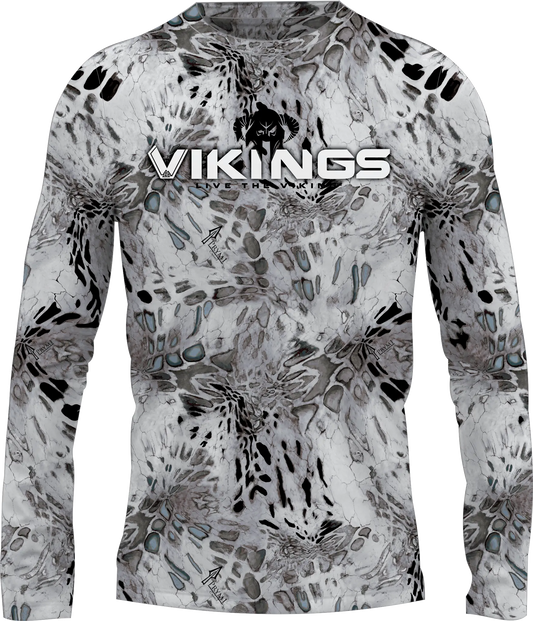 Prym 1 Camo StealthBlend Performance Shirt - Vikings Gear