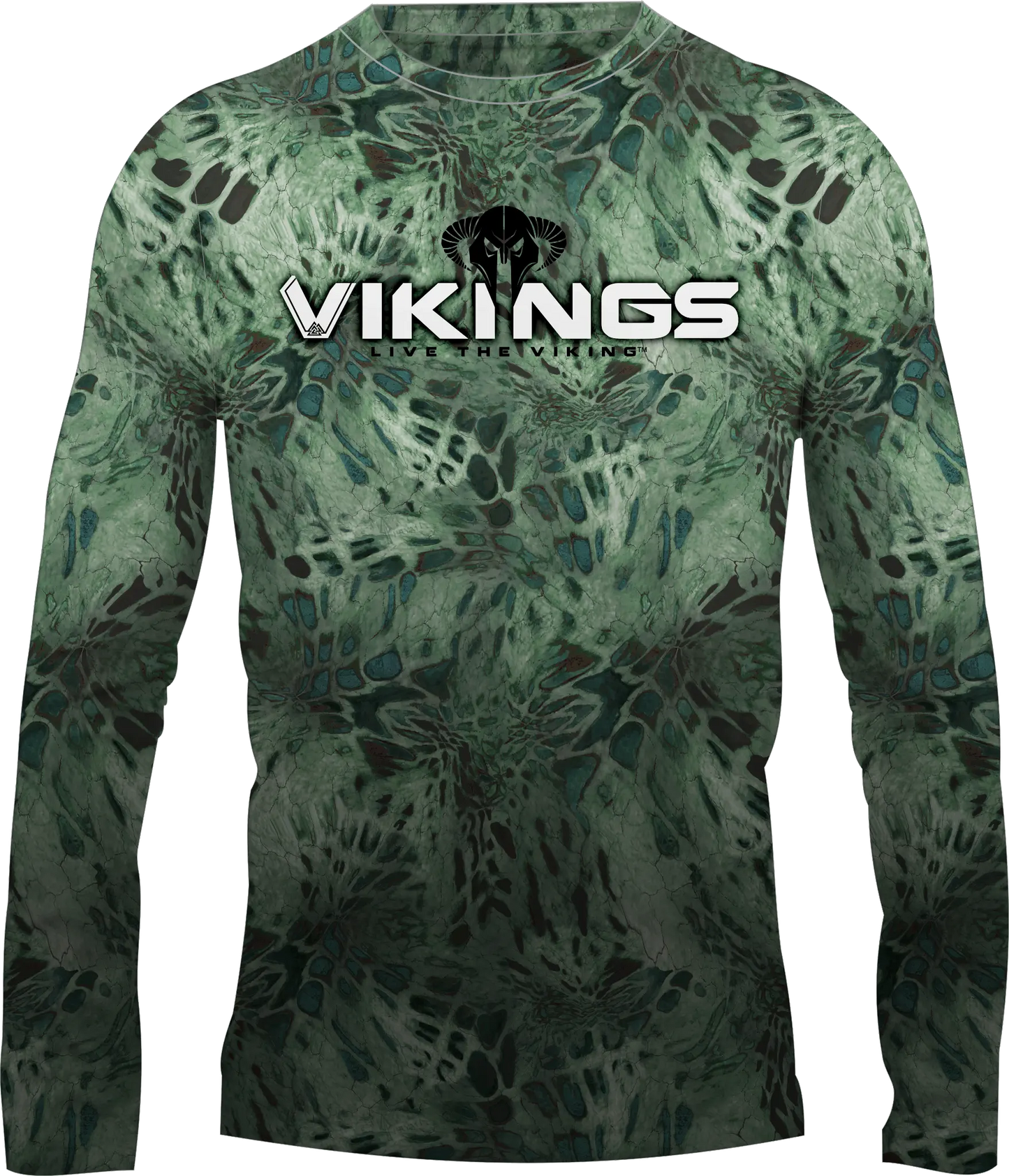 Prym 1 Camo WildWader Performance Shirt - Vikings Gear