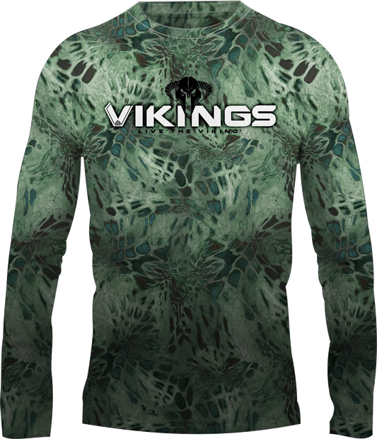 Prym 1 Camo WildWader Performance Shirt - Vikings Gear