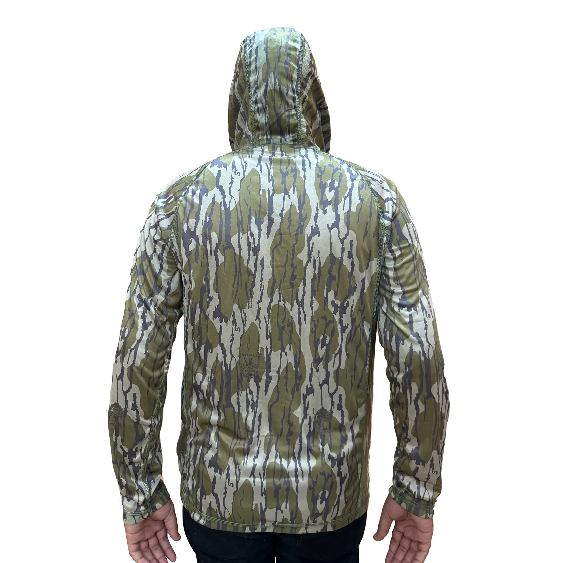 Viking's Bottomland Camo Hooded Fishing Shirt VIKINGS GEAR