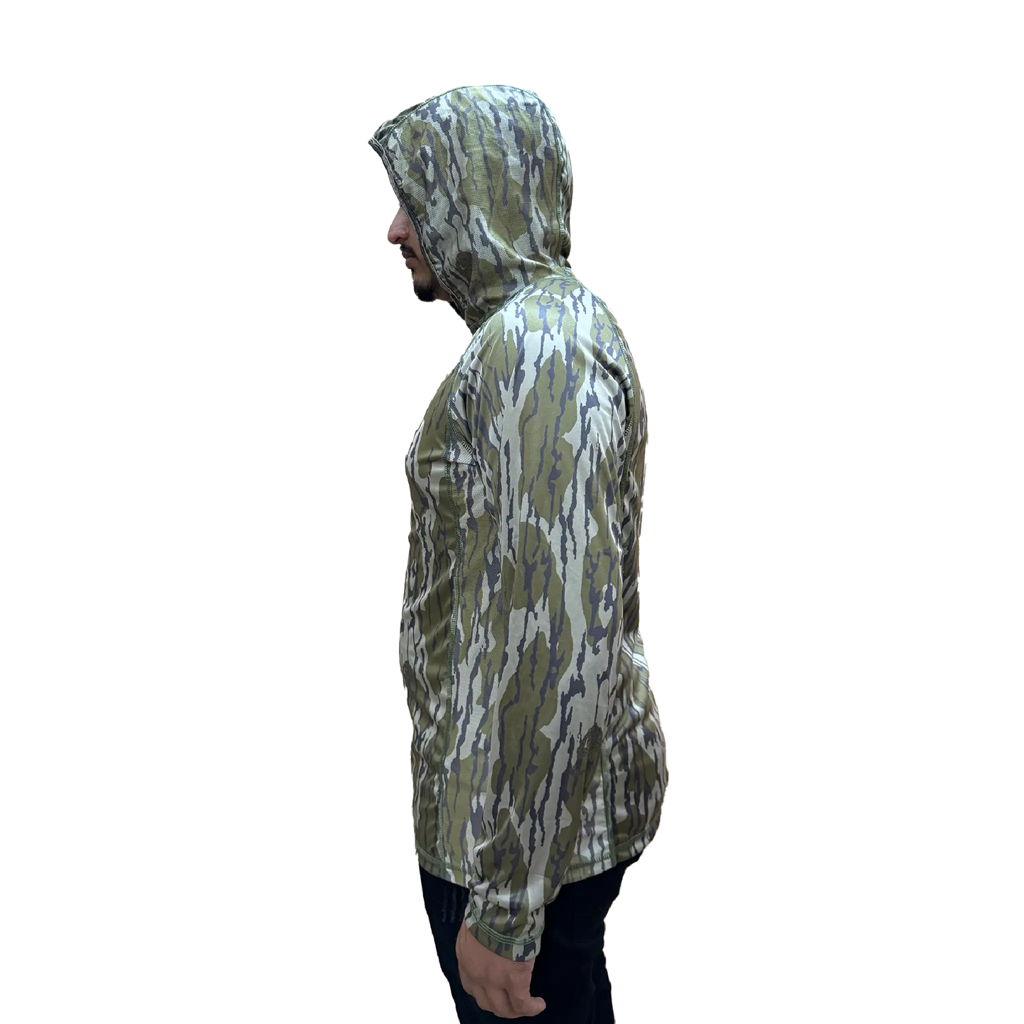 Viking's Bottomland Camo Hooded Fishing Shirt VIKINGS GEAR