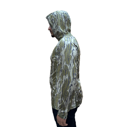 Viking's Bottomland Camo Hooded Fishing Shirt VIKINGS GEAR