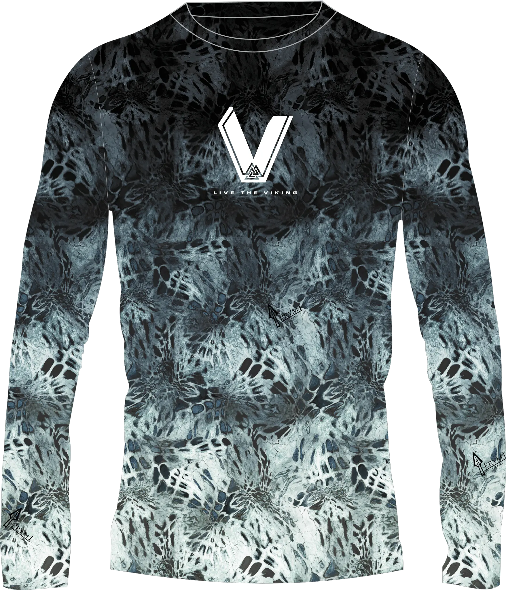 Prym 1 Camo Shoreline Performance Shirt - Vikings Gear