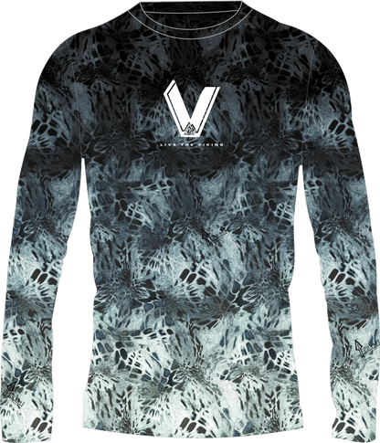 Prym 1 Camo Shoreline Performance Shirt - Vikings Gear