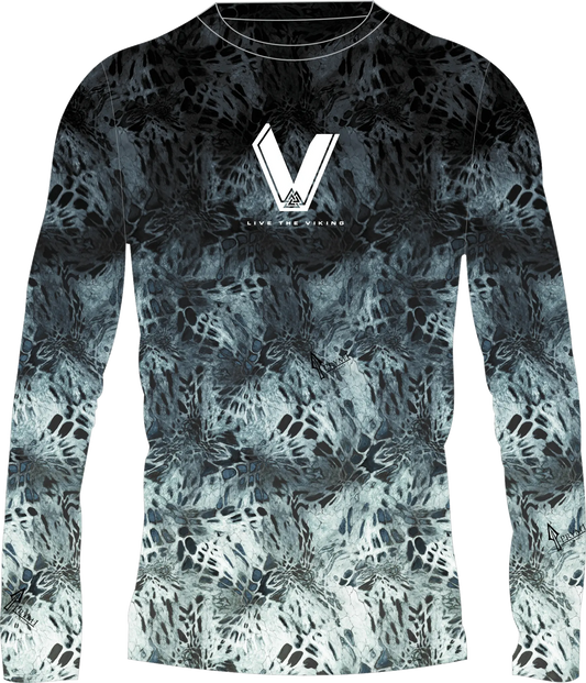 Prym 1 Camo Shoreline Performance Shirt - Vikings Gear