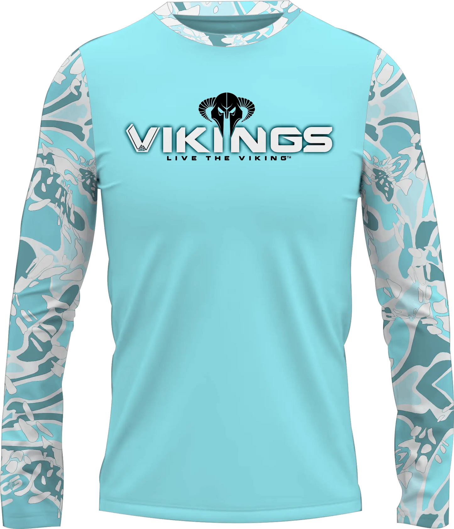 Prym 1 RiverFlex Camo Performance Shirt - Vikings Gear