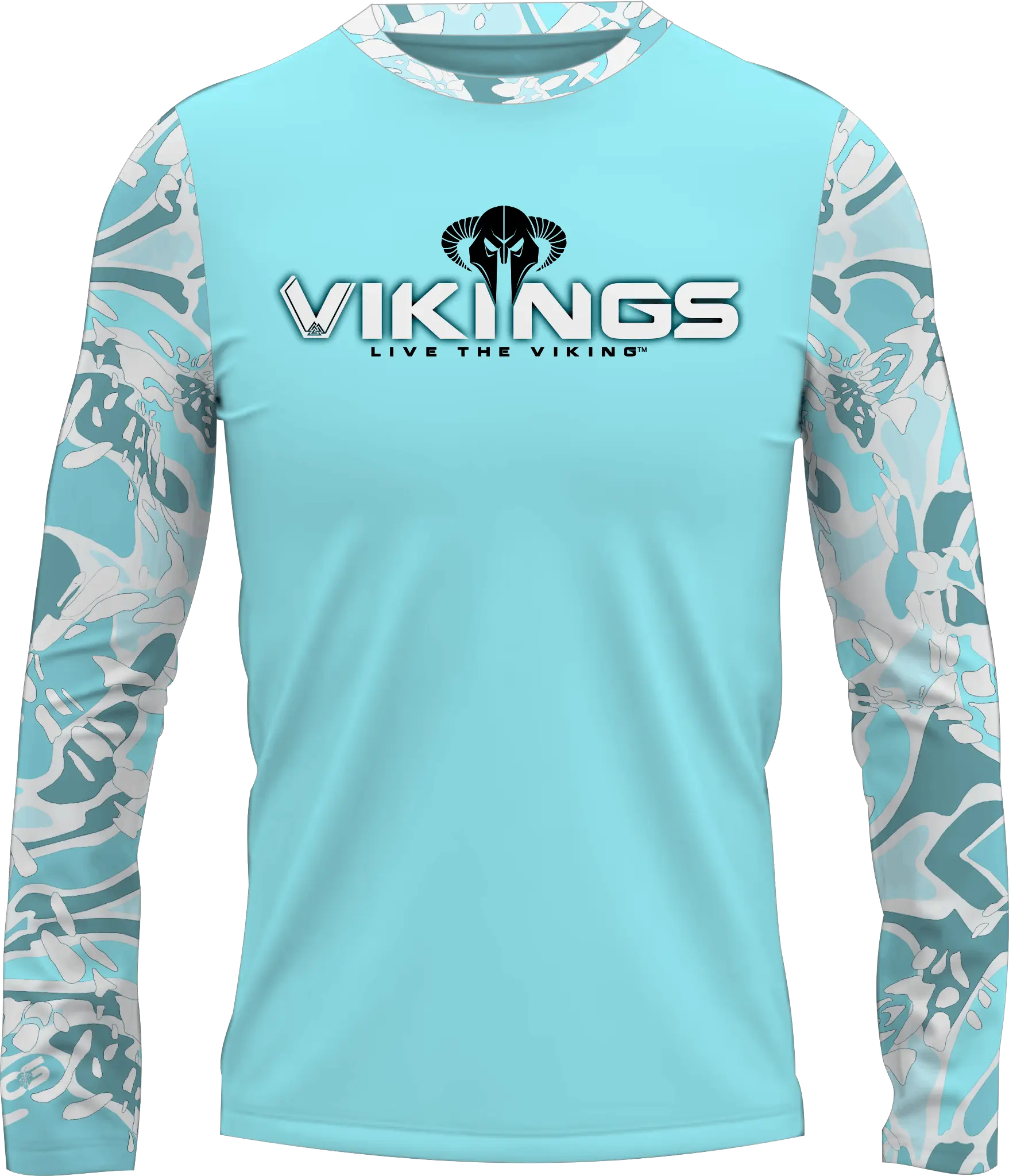 Prym 1 RiverFlex Camo Performance Shirt - Vikings Gear