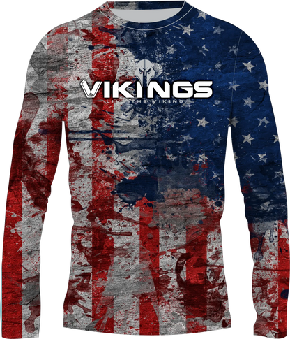 Patroit Performance Fishing Shirt - Vikings Gear