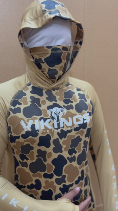 Viking's Performance Hooded Fishing Shirt - Long Sleeve Pro Edition