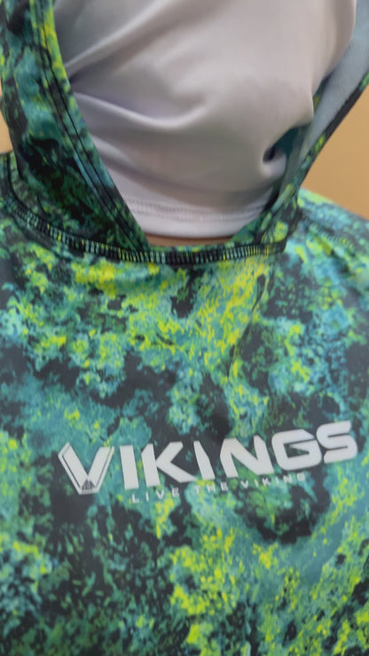 Viking's Adventure Hooded Fishing Shirt